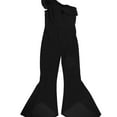 thumbnail image 1 of bar III Womens One Shoulder Jumpsuit, Black, 6, 1 of 2