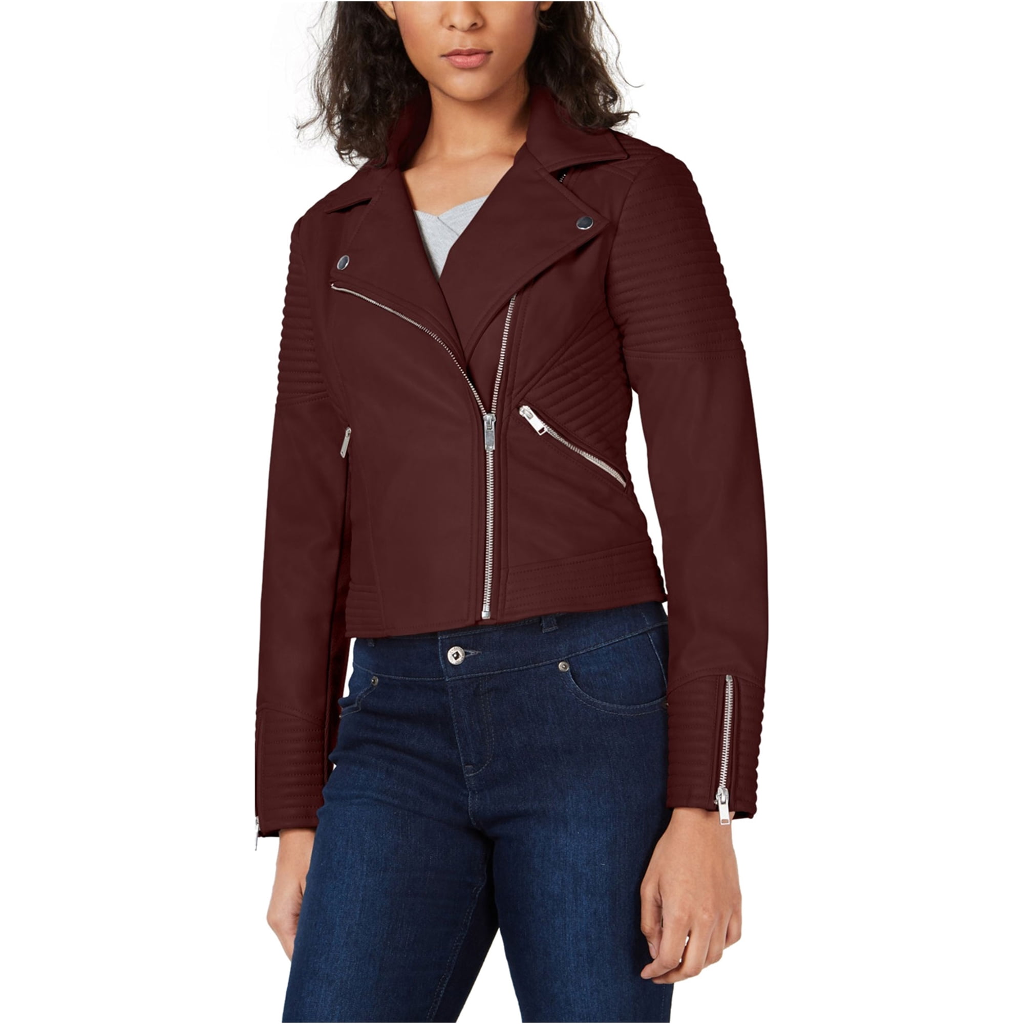 Bar iii leather jacket best sale