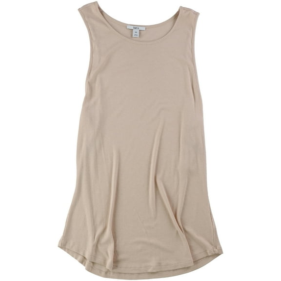 bar III Womens Ribbed Tank Top, Pink, Small