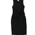 thumbnail image 1 of bar III Womens Runched Bodycon Dress, Black, XX-Small, 1 of 2