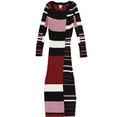 thumbnail image 1 of bar III Womens Striped Sweater Dress, Multicoloured, Small, 1 of 3