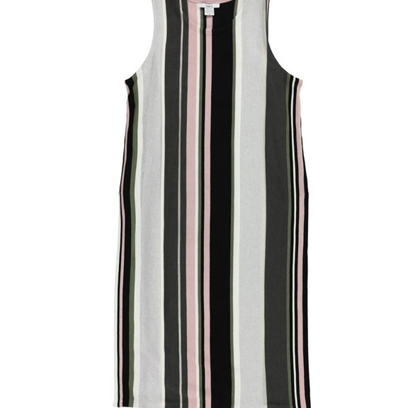 bar III Womens Striped Tunic Sweater, Multicoloured, Small