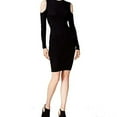 thumbnail image 1 of bar III Womens Textured Bodycon Dress, Black, X-Small, 1 of 4