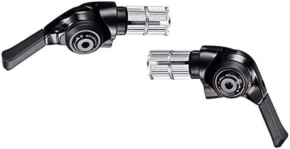 bar end shifter set 10speed mountain double/triple compatible black