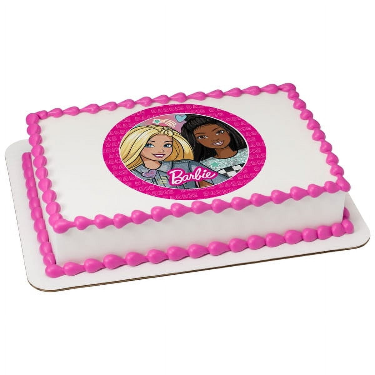 barbie a mermaid's tale edible cake image decoration cake topper