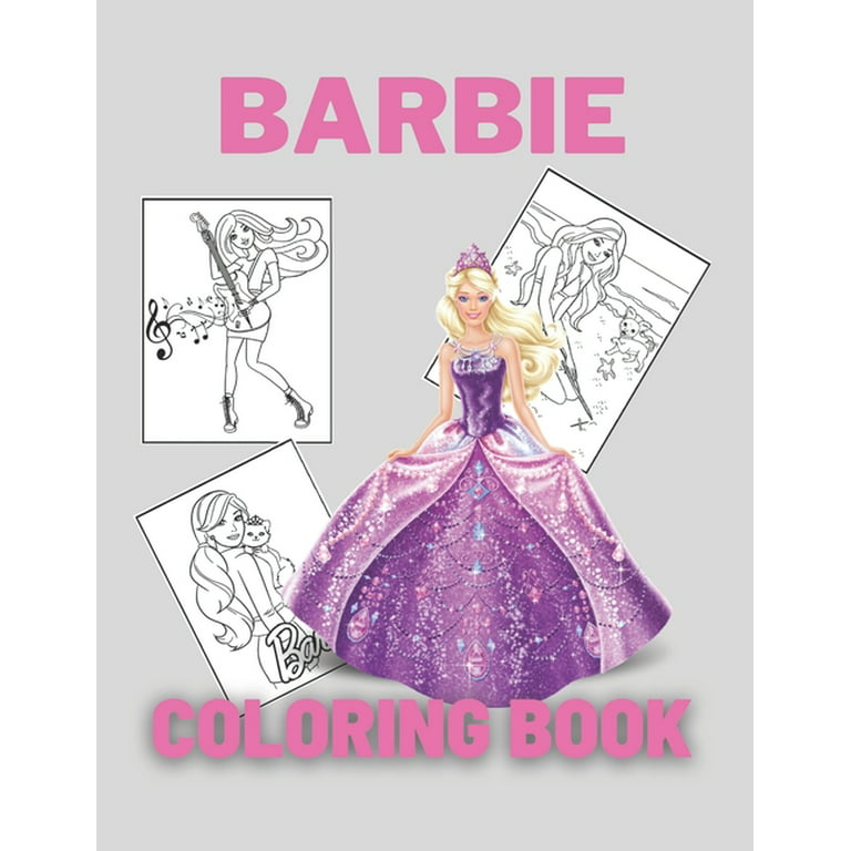 I found an “advanced” barbie coloring book at 5 below! : r/Dolls