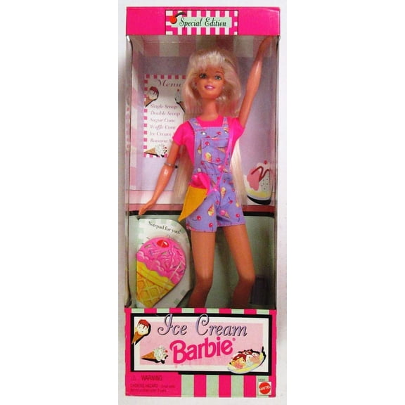 Ice Cream Barbie Doll Special Edition 1997 Mattel 19280