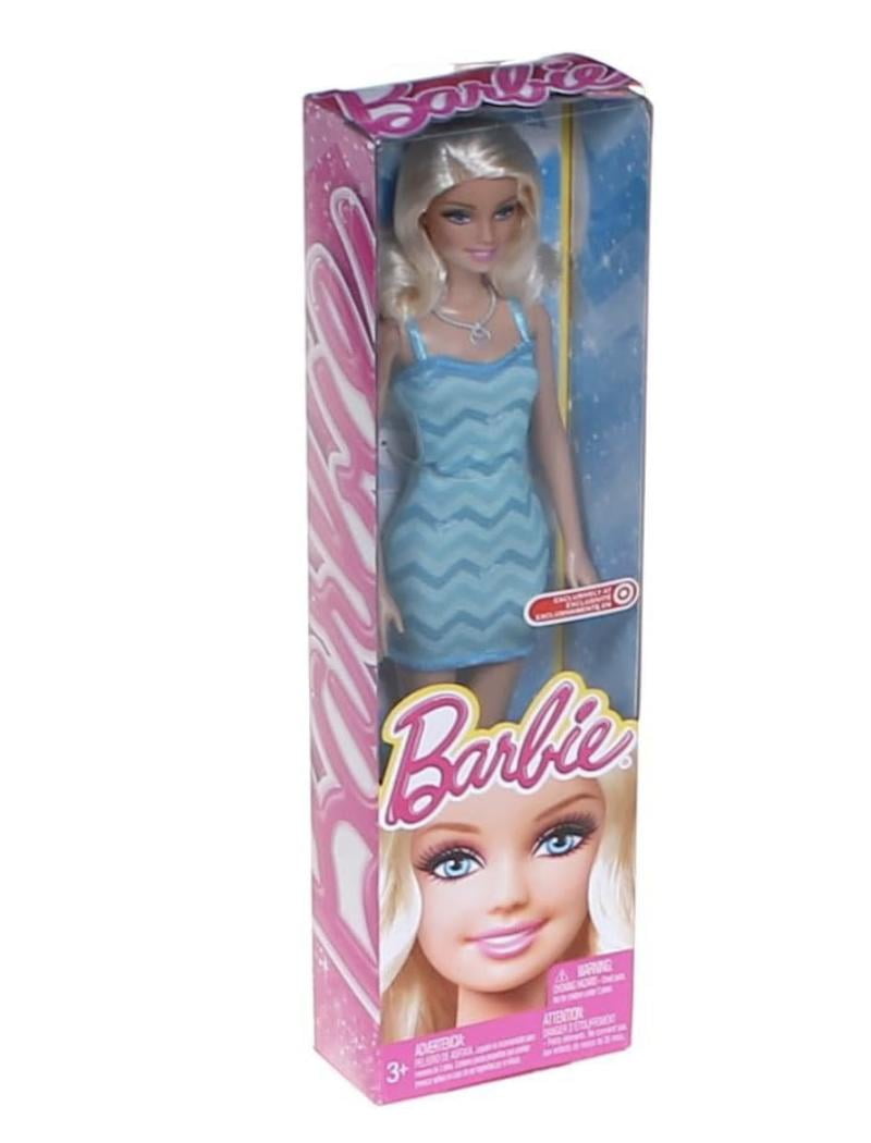 Barbie exclusive Blue chevron Dress Barbie exclusive Blue chevron Dress