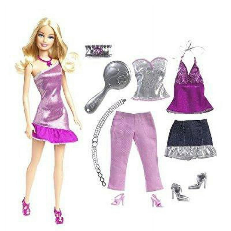 Best Buy: Barbie Fab Fashion Closet Clothing Set Pink DMT57
