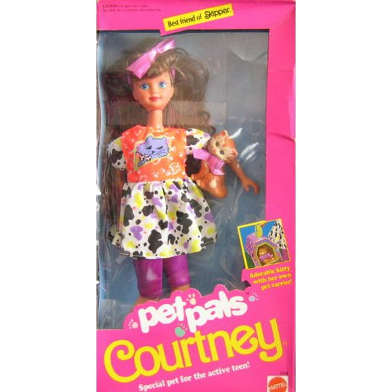 Barbie Pet Pals Courtney Doll 1991 Mattel 2710 - Walmart.com