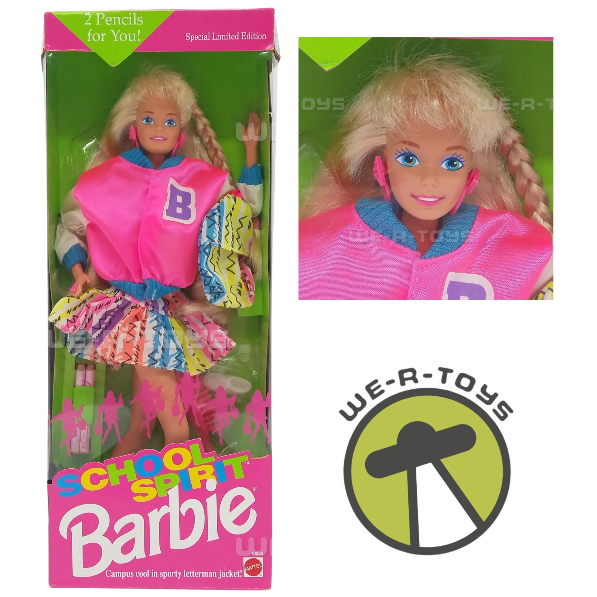 barbie school spirit doll special limited edition (1993) - Walmart.com