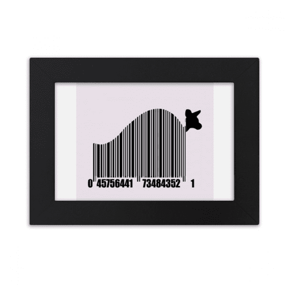 barcode body jump desktop photo frame ornaments picture art painting