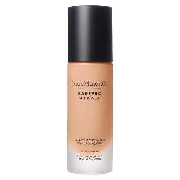 Barepro 24 Hr Wear Skin-Perfecting Matte Liquid Foundation Mineral SPF 20 PA Plus Plus - 25 Cool Light