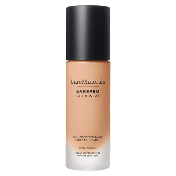 Barepro 24 Hr Wear Skin-Perfecting Matte Liquid Foundation Mineral SPF 20 PA Plus Plus - 25 Cool Light