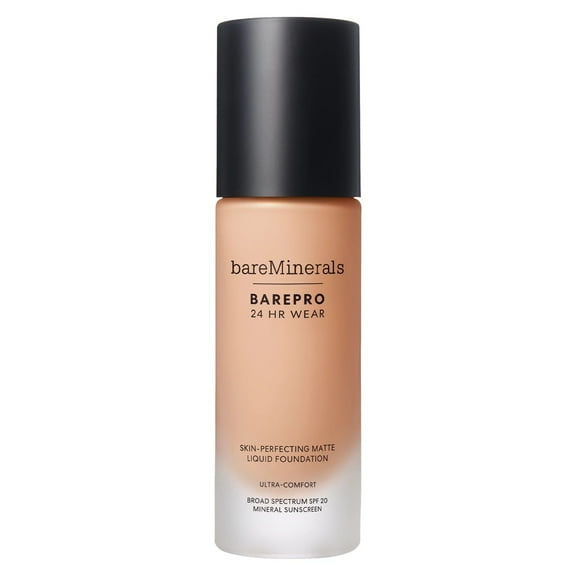 bare Minerals BarePro 24 HR Wear Skin-Perfecting Matte Liquid Foundation Mineral SPF 20 PA  , Medium 30C