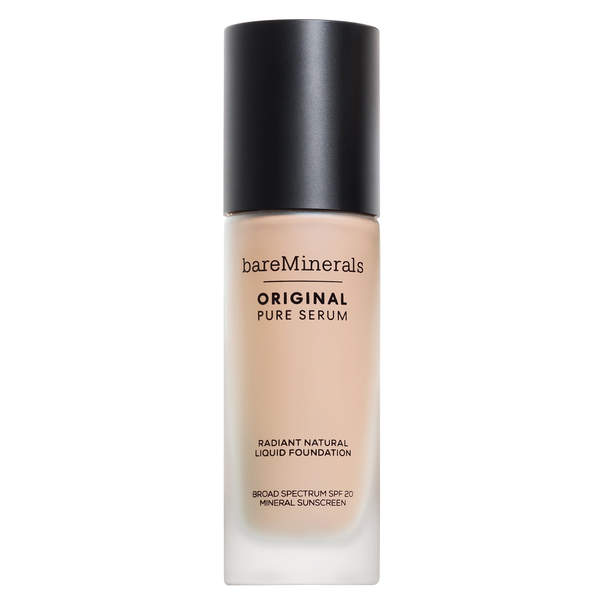 bareMinerals ORIGINAL PURE SERUM LIQUID SKINCARE FOUNDATION MINERAL SPF 20, Fair Cool 1