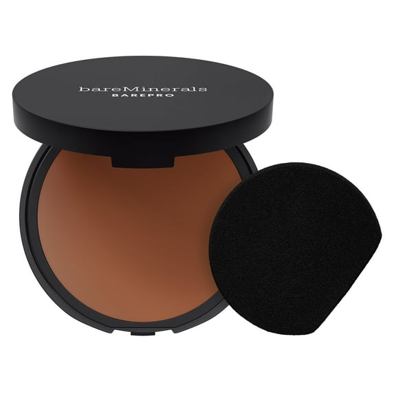 bareMinerals BAREPRO 24HR Skin Perfecting Talc-Free Matte Powder Foundation, Deep 60 Cool