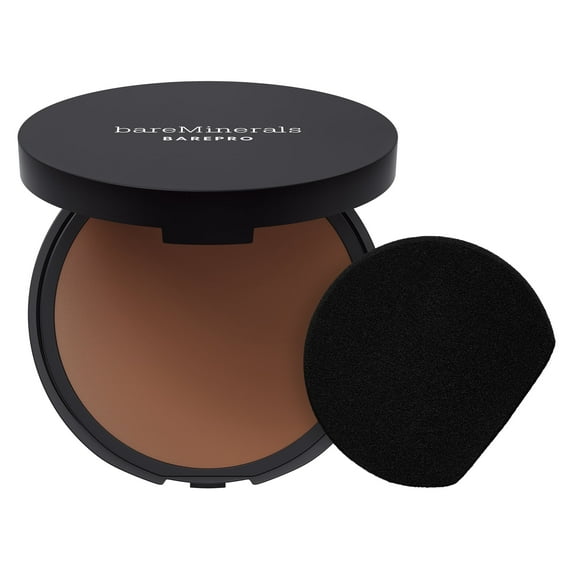 bareMinerals BAREPRO 24HR Skin Perfecting Talc-Free Matte Powder Foundation, Deep 60 Neutral