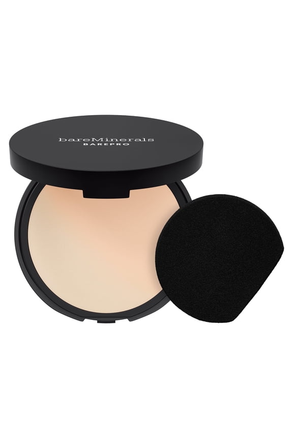 BAREPRO 24HR Skin Perfecting Talc-Free Matte Powder Foundation, Fair 10 Neutral