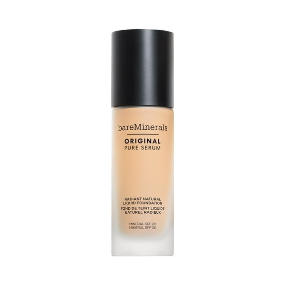 bareMinerals Original Pure Serum Radiant Natural Liquid Foundation Mineral SPF 20, Fair Neutral 1
