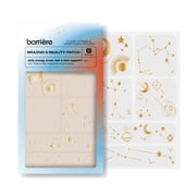 barriere Brains & Beauty Multivitamin Patch, Gold Celestial Print, 6 Count