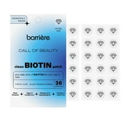 barriere CALL OF BEAUTY Biotin Patch 36 Pack with Diamond Symbol