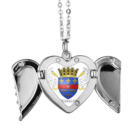barthelemy asia national emblem angel wings necklpendant fashion