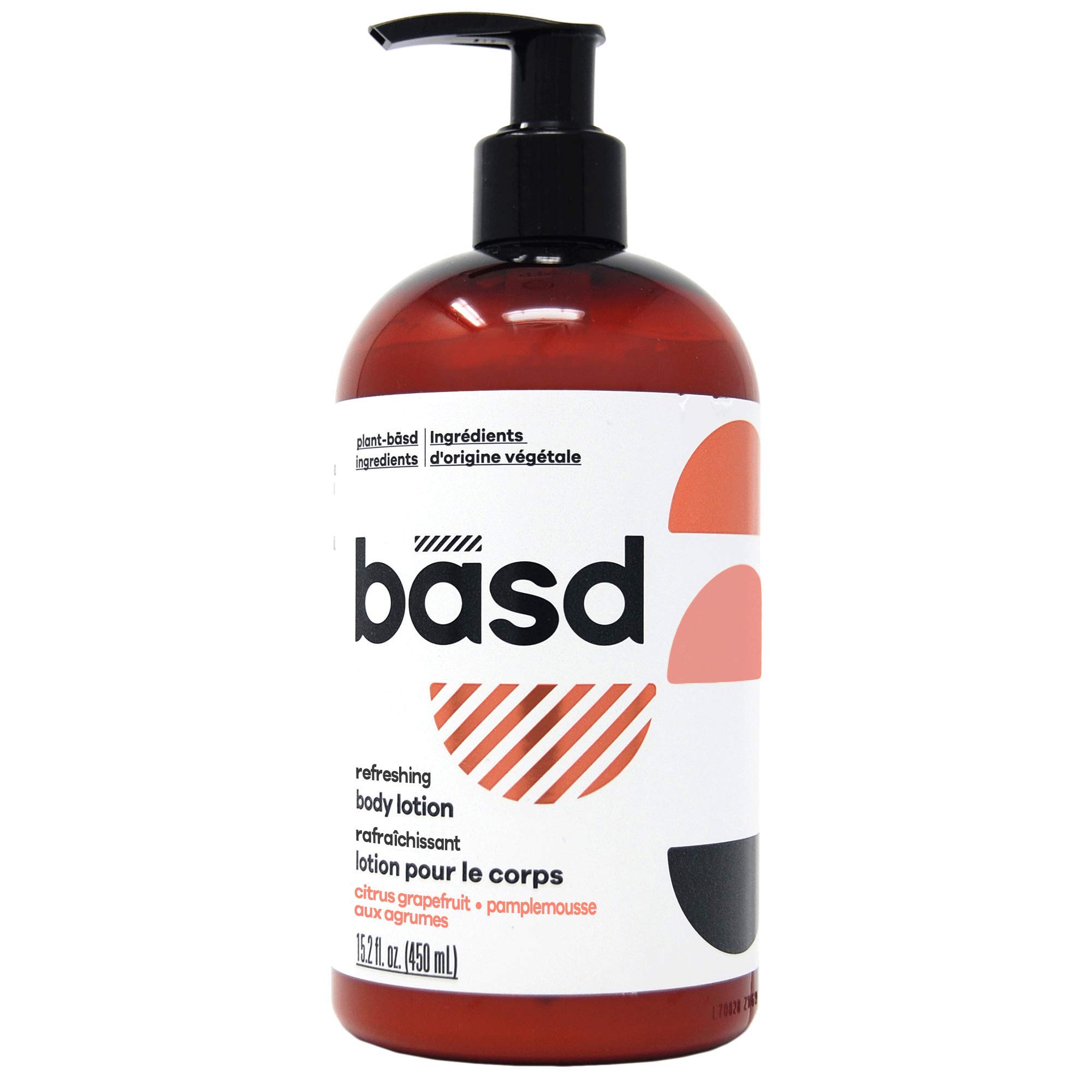 basd Organic Moisturizing Body Lotion, Refreshing Citrus Grapefruit