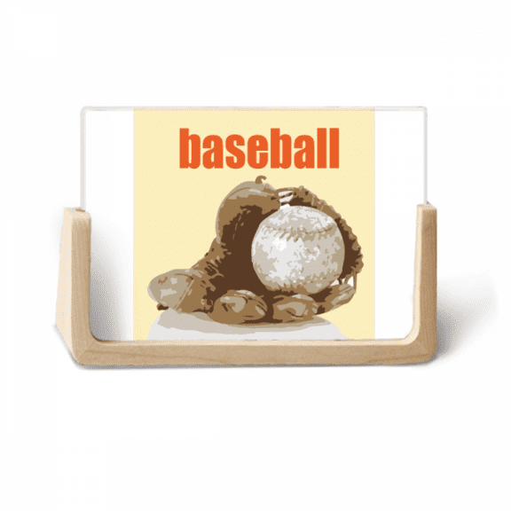 baseball ameteamwork photo wooden photo frame tabletop display