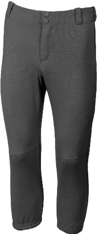 Martin Sports YOUTH GIRLS' Double Knit Polyester, Belt Loop Softball Pants