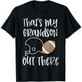 thumbnail image 1 of baseball grandma - that's my grandson out there football T-Shirt, 1 of 3
