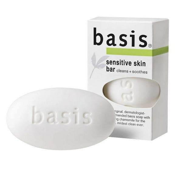 basis Sensitive Skin Bar 4.0 oz Pack of 2