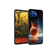 thumbnail image 1 of basketball-fire-with-smoke-2 Phone Case, Designed for Moto G 5G Plus Case Soft Silicon for women girls boys wife gift,Shockproof Phone Cover, 1 of 1