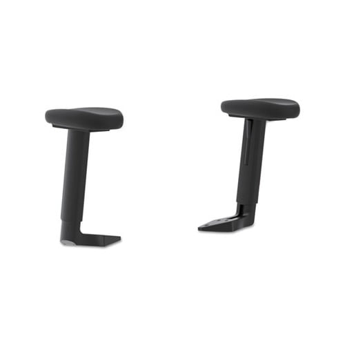 basyx HVL995 Height-Adjustable Arm Kit, Black