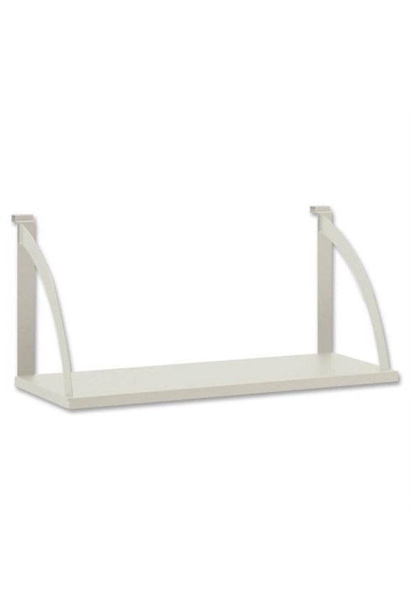 basyx Versxc3xa9 Panel System Hanging Shelf, 24w x 12-3/4d, Gray