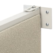 basyx Vers\xc3\xa9 Quick Connect Wall Mount Connecting Hardware, Gray