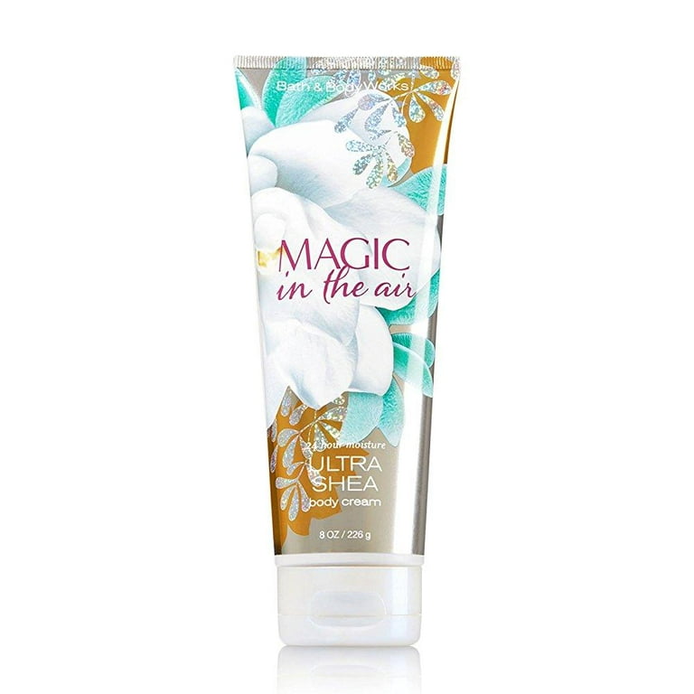 bath & body works, signature collection ultra shea body cream, magic in the  air, 8 ounce