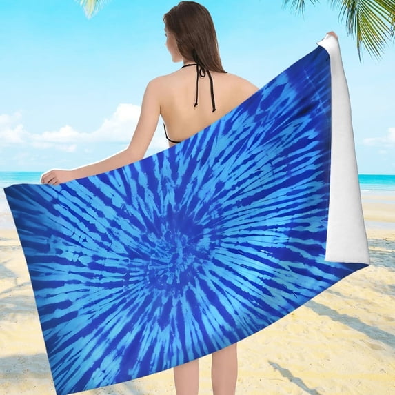 bath towel - STJ(120) Print, Machine Washable for Bathroom, beach, yoga, camping, hiking
