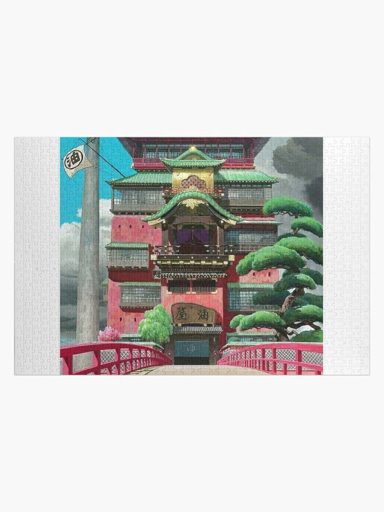 bathhouse art Jigsaw Puzzle Cool Wooden Jigsaw Puzzles for Relaxation