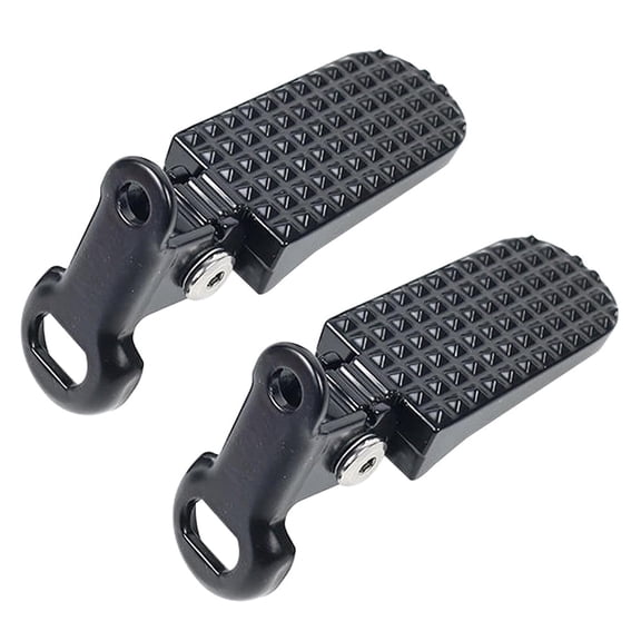 bathprove 1 Pair of Bike Foot Pegs, Aluminium Alloy Non-Slip Bike Pegs for Folding Bike and Mountain Bike Durable