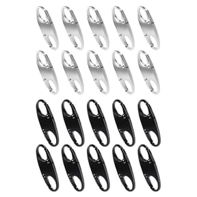 bathprove Zipper Clips Anti Theft, Double Opening Small S Carabiner, Zipper Pull Replacement, for Backpack Purse Luggage Suitcase
