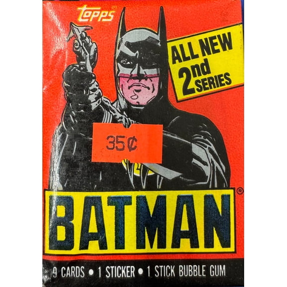 1989 Topps Batman Series 2 Wax Pack