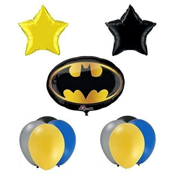 batman birthday party balloon supplies