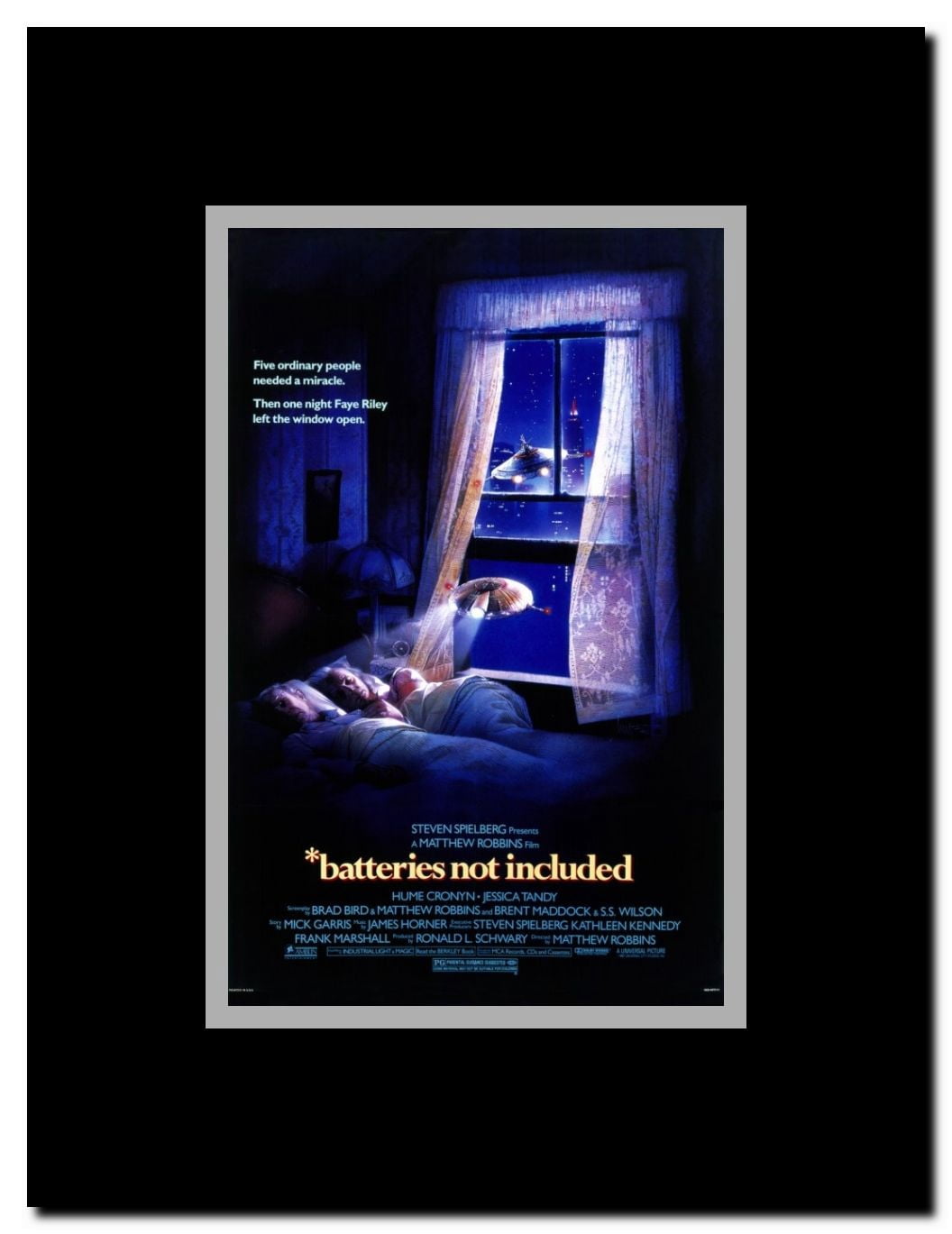 batteries not included Framed Movie Poster