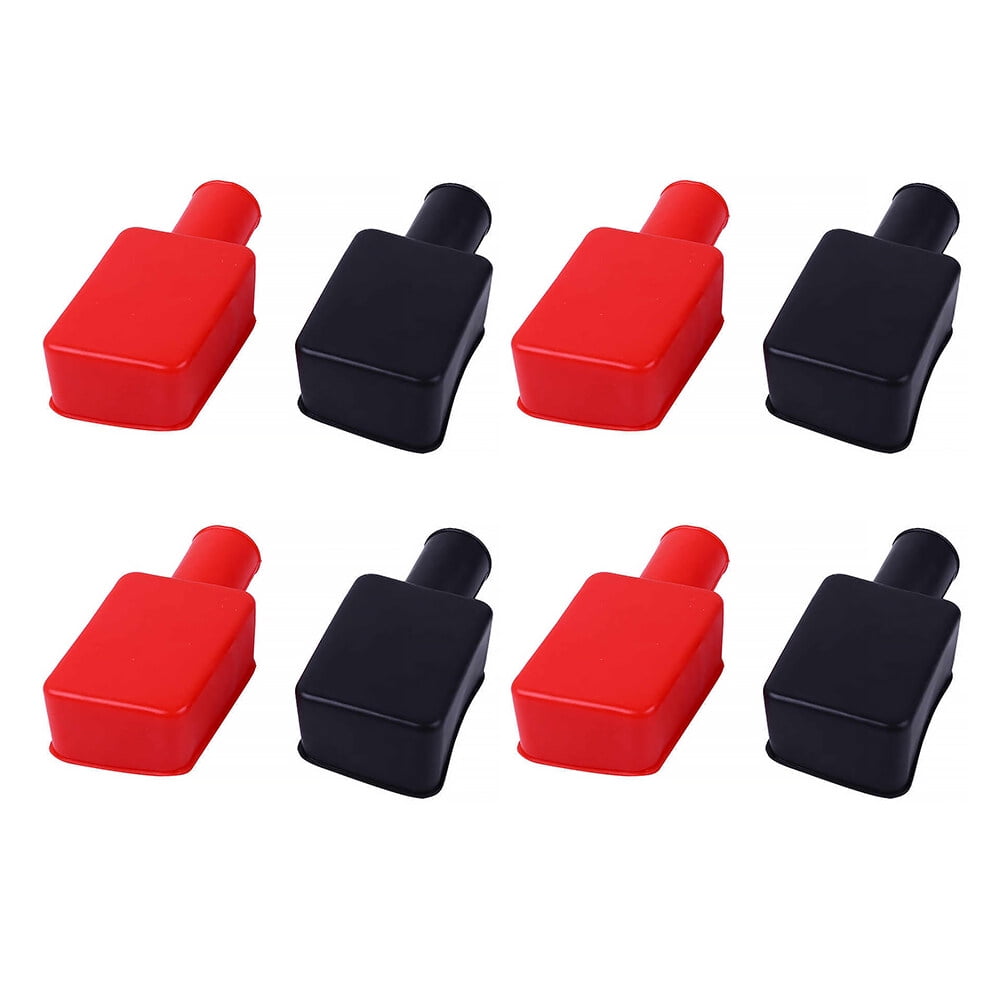 battery terminal cover 4 Pairs Useful Car Battery Terminal Covers Professional Battery Stud