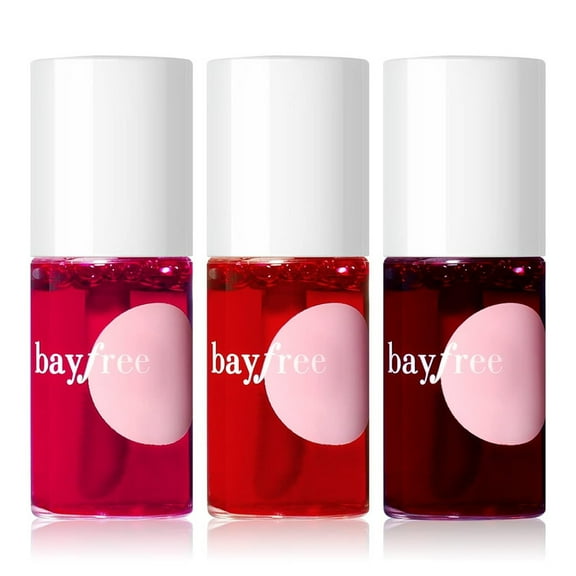 bayfree Lip Tint Stain Set, Lip Stain Long Lasting Waterproof, Transfer-Proof, Matte Finish, fruit platter