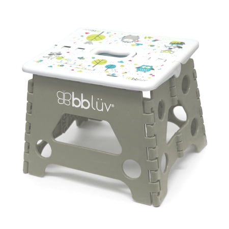 bblüv - Stëp ? Foldable Step Stool, Grey