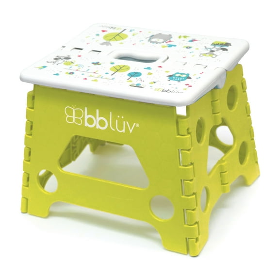 bbluv Step ‒ Folding Step Stool - Lime