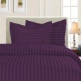 thumbnail image 1 of Elegant Comfort 6-Piece STRIPE Sheet Set,King Purple, 1 of 2