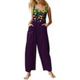 black mardi gras jumpsuit